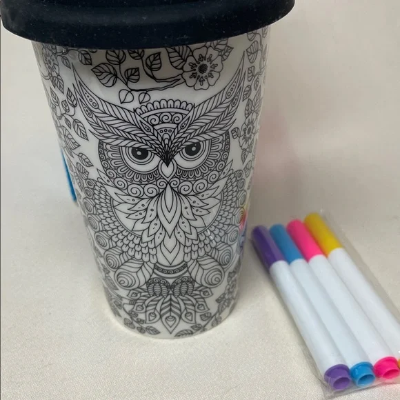 Color Your Life Ceramic Mug Set - Picture 6 of 14